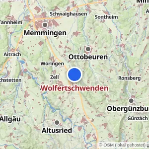 Kartenvorschau Wolfertschwenden