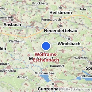 Kartenvorschau Wolframs-Eschenbach