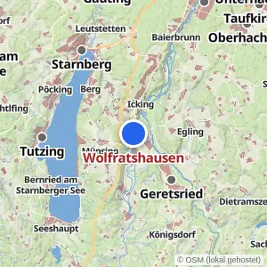 Kartenvorschau Wolfratshausen