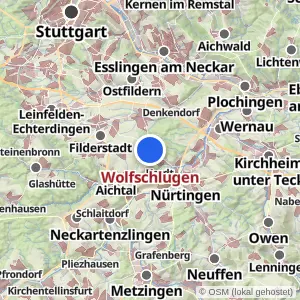 Kartenvorschau Wolfschlugen