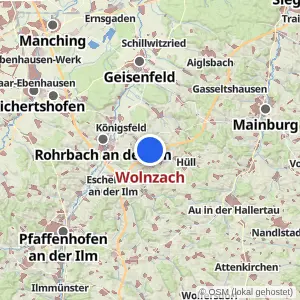 Kartenvorschau Wolnzach