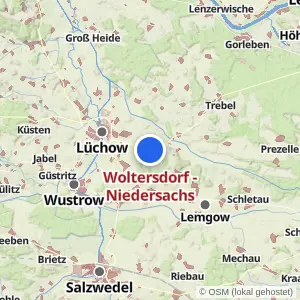 Kartenvorschau Woltersdorf - Niedersachs