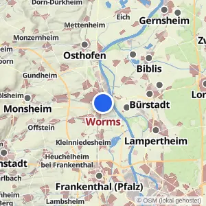 Kartenvorschau Worms