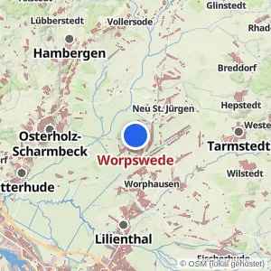 Kartenvorschau Worpswede