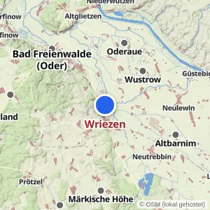 Kartenvorschau Wriezen
