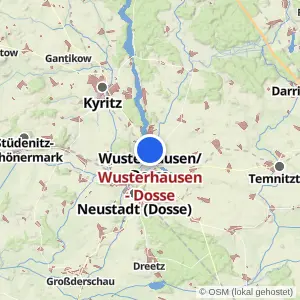 Kartenvorschau Wusterhausen - Dosse