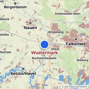 Kartenvorschau Wustermark