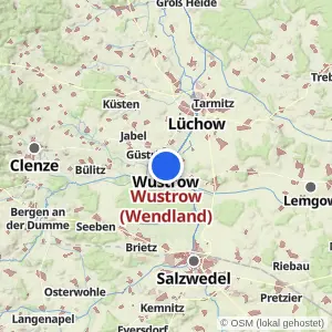 Kartenvorschau Wustrow (Wendland)