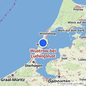 Kartenvorschau Wustrow bei Ludwigslust