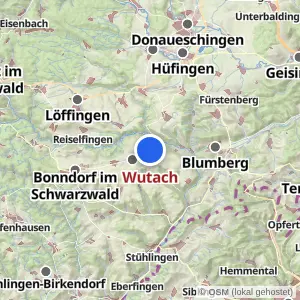 Kartenvorschau Wutach