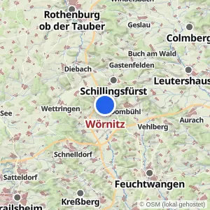 Kartenvorschau Wörnitz