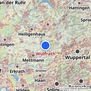 Kartenvorschau Wülfrath