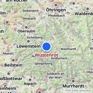 Kartenvorschau Wüstenrot