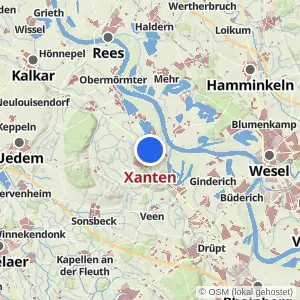 Kartenvorschau Xanten