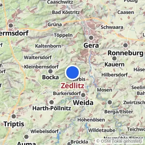 Kartenvorschau Zedlitz