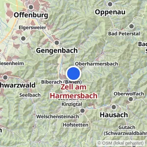 Kartenvorschau Zell am Harmersbach