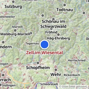Kartenvorschau Zell im Wiesental