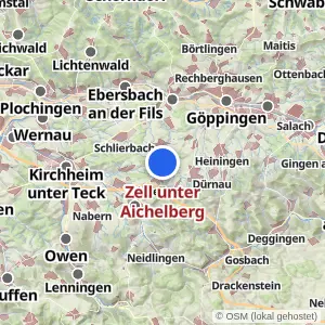 Kartenvorschau Zell unter Aichelberg