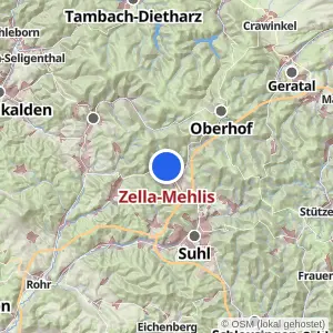 Kartenvorschau Zella-Mehlis