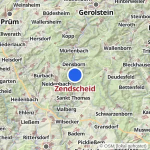 Kartenvorschau Zendscheid