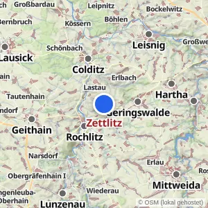 Kartenvorschau Zettlitz