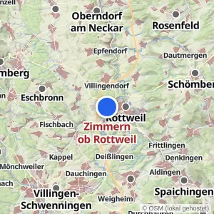 Kartenvorschau Zimmern ob Rottweil