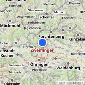 Kartenvorschau Zweiflingen