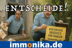 Ein Werbebanner für immonika.de - das Immobilienportal an Deiner Seite