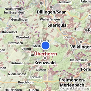 Kartenvorschau Überherrn